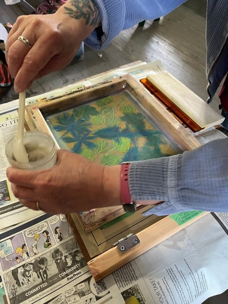 2025 Screenprinting with Botanicals