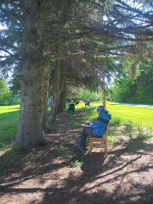 2024 Retreat Drawing Plein Air